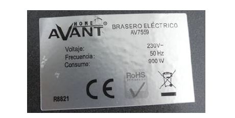 BRASERO ELCTRICO