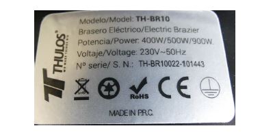 BRASERO ELCTRICO